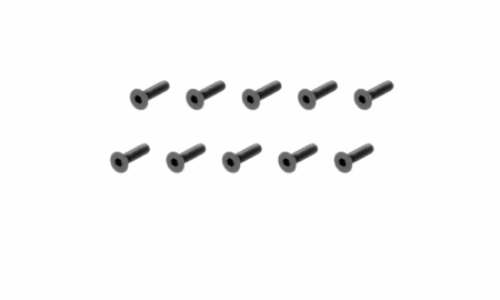 Tornillos Arrma 3x12mm hexagonales cabeza avellanada (10pcs) AR722312