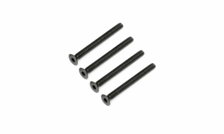 Tornillos Arrma 4x40mm hexagonales cabeza avellanada (4pcs) AR722440