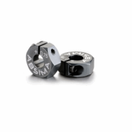 Hexágonos Absima 0,75mm de aluminio 7075 T6 para 1:10 (2pcs) 2560010