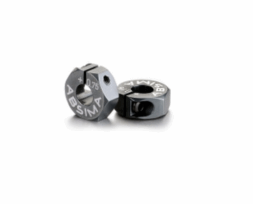 Hexágonos Absima 0,75mm de aluminio 7075 T6 para 1:10 (2pcs) 2560010