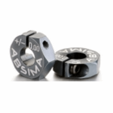 Hexágonos Absima 0mm de aluminio 7075 T6 para 1:10 (2pcs) 2560011