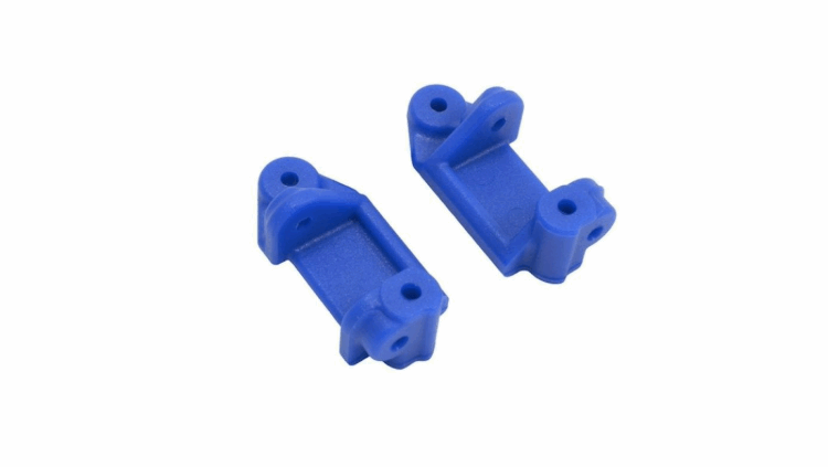 Bloques de manguetas RPM para Traxxas Rustler/Stampede/Bandit azules (2pcs) 80715