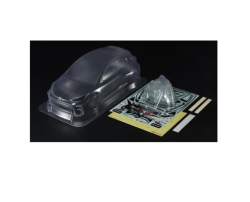 Carrocería Tamiya Toyota GR Yaris 1/10 Sin pintar 51656