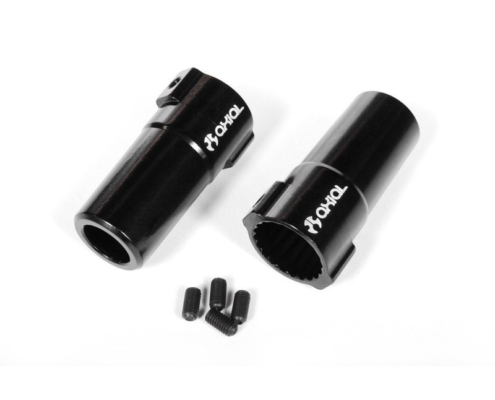 Cubos de eje recto de aluminio AxialAR60 OCP (2pcs) AX30789