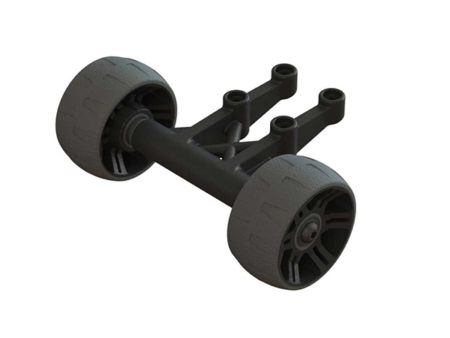Juego de Barra anti caballitos Arrma Outcast 8S ARA320536