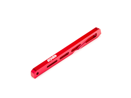 Refuerzo central trasero Arrma EXB aluminio 140mm, Rojo ARA320567