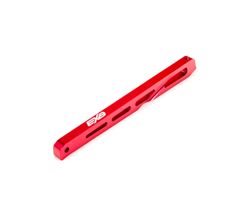 Refuerzo central trasero Arrma EXB aluminio 140mm, Rojo ARA320567