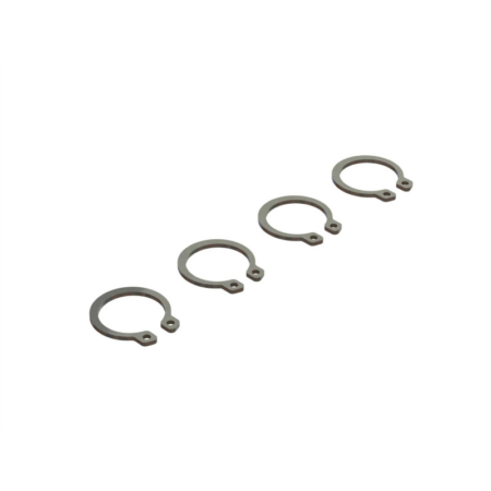 Clip Arrma C de 15 mm (4pcs) ARA729000