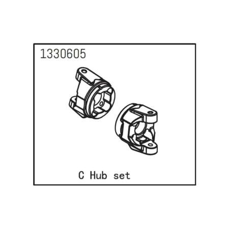 Bloques de ruedas Absima Yucatan (2pc)1330605