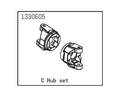Bloques de ruedas Absima Yucatan (2pc)1330605