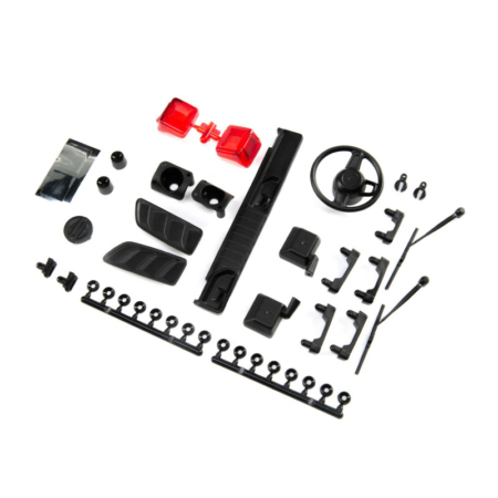 Detalles de carrocería exterior Axial Jeep JLU SCX10III AXI230022