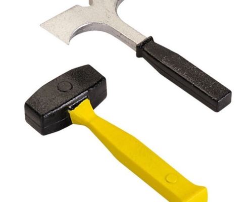 Hacha y martillo Absima pintadas para Crawler Rc 1:10 (2pcs) 2320024