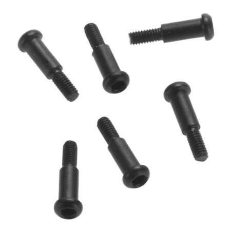 Tornillos Axial de botón hexagonal M2,5 x 6 x 12 mm (6pcs) AX31490