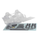 Juego de interior Axial RR10 .040 (transparente) AX31328