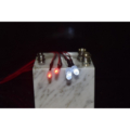 Leds Absima blanco y rojo con soporte de aluminio para Rc 2320041