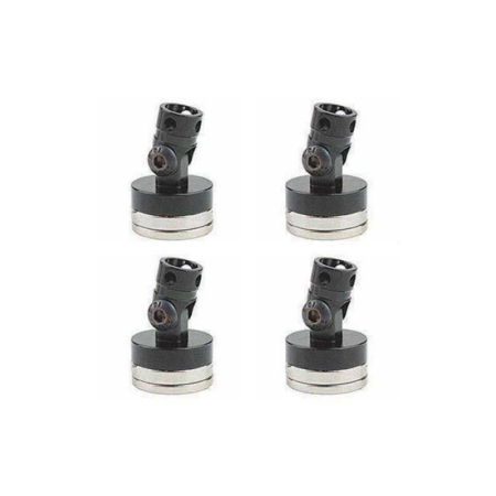 Imanes para montajes de carrocería Absima color negro (4pcs) 2440040