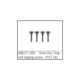 Tornillo autorroscante escalonado hexagonal exterior M3x17 Absima (4pcs) ABG171-055