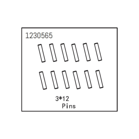 Pines 3x12 Absima Sherpa (12pcs) 1230565