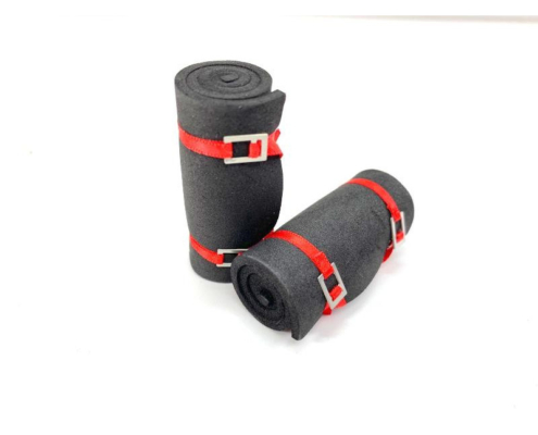 Colchoneta para dormir Absima negra para Crawler Rc 1:10 (2pcs) 2320088