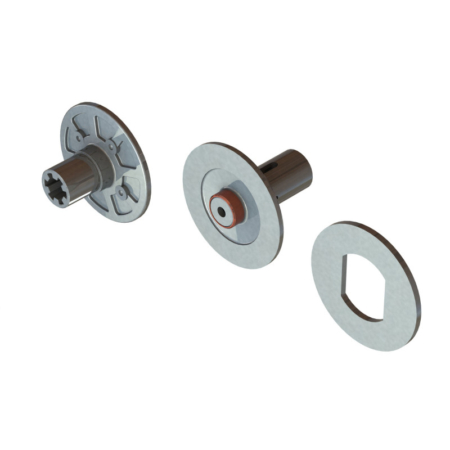 Conjunto de placa y cubo de deslizamiento Arrma ARA310946
