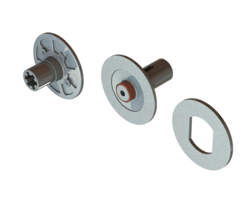 Conjunto de placa y cubo de deslizamiento Arrma ARA310946