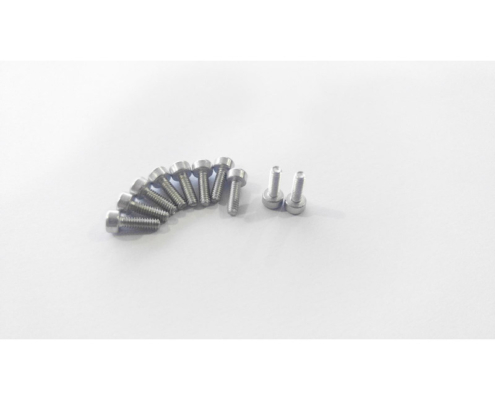 Tornillos Metsafil de cabeza hueca, M2X6, Inox para Llantas(10pcs) MT0000