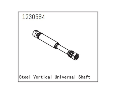 Palier universal de acero Absima (1pc) 1230564