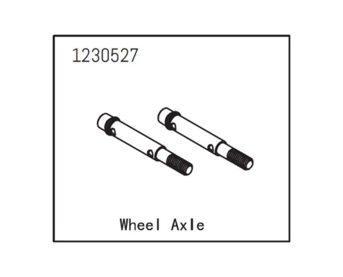 Eje de rueda Absima (2pcs) 1230527