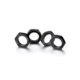 Tuercas de rueda Absima para 1/8 17mm negros (4pcs) 2560006