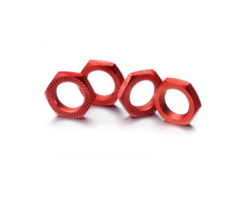 Tuercas de rueda Absima para 1/8 17mm rojos (4pcs) 2560007