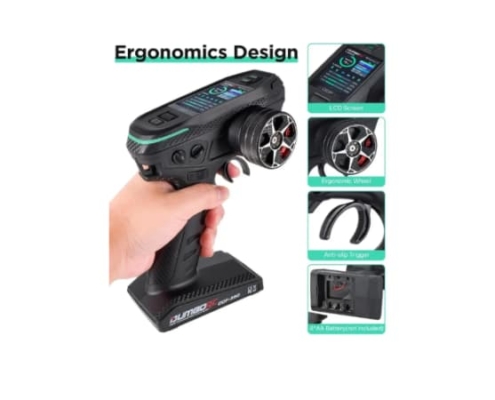 Emisora Dumbo RC Digital DDF-350 10 canales de 2,4 GHz con receptor P6DC