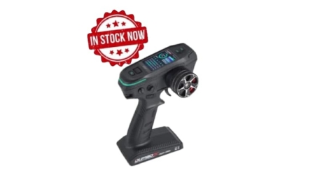 Emisora Dumbo RC Digital DDF-350 10 canales de 2,4 GHz con receptor P10F Volante metal