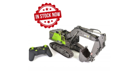 Excavadora RC Huina Verde 1/14 (Pala Metálica) 1593