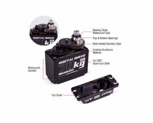 Servo Standard Digital 70KG / 0,09SEG HV Waterproof 