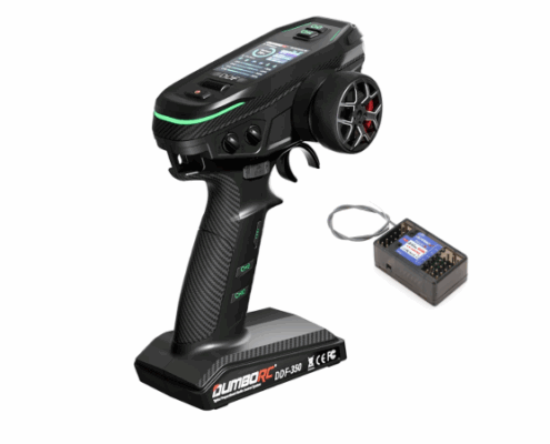 Emisora Dumbo RC Digital DDF-350 10 canales de 2,4 GHz con receptor P6DC 