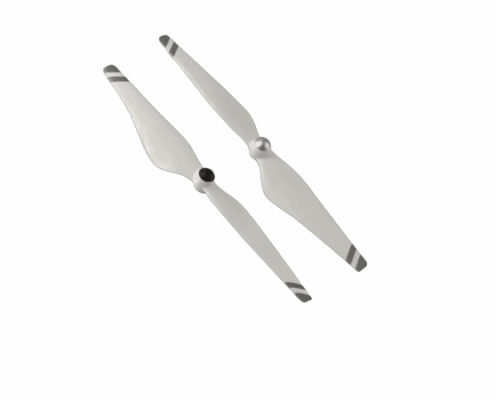 Hélices DJI Phantom 3 9450 Blancas Franja gris (2pcs)