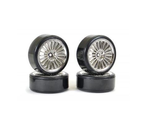 Ruedas Drift Fastrax V2 -1/10 -20 radios cromados (4pcs) FAST009
