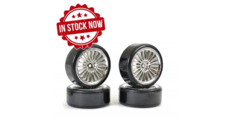 Ruedas Drift Fastrax V2 -1/10 -20 radios cromados (4pcs) FAST009