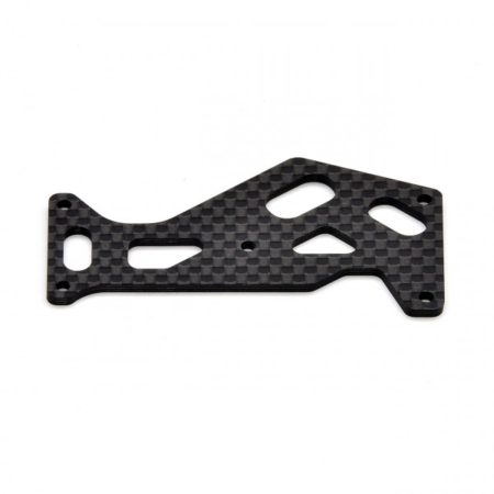 Refuerzo del brazo inferior delantero de carbono 2mm Hobao HOP-0105