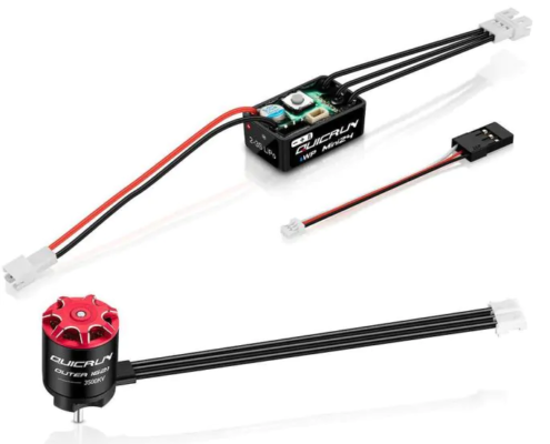 Combo Hobbywing Quicrun WP-Mini24 Combo 1621SL 3500kV HW38020436