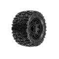 Ruedas Proline Trencher 2.8” MTD Raid Black 6x30 F/R 1/10 Hex. extraíbles (2pcs) PRO117010