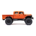 Axial SCX24 Dodge Power Wagon 1/24 4X4 RTR Brushed Rock Crawler (con Batería y cargador) Naranja AXI00007T1