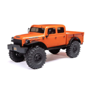 Axial SCX24 Dodge Power Wagon 1/24 4X4 RTR Brushed Rock Crawler (con Batería y cargador) Naranja AXI00007T1