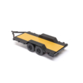 Remolque Axial de plataforma plana SCX24 a escala 1/24 AXI00009