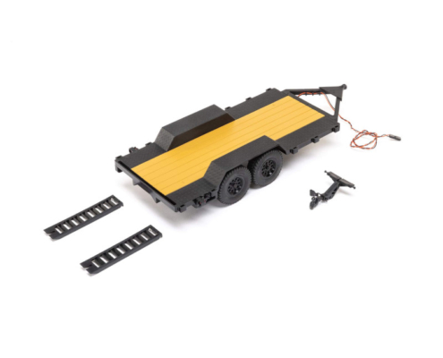Remolque Axial de plataforma plana SCX24 a escala 1/24 AXI00009