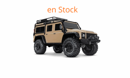Traxxas TRX4 Land Rover Defender Clipless 1/10 Marrón RTR TRX82256-4-SAND