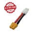 Adaptador de batería XT60 (Hembra) Tamiya (Macho) 15cm de cable Absima 3040055