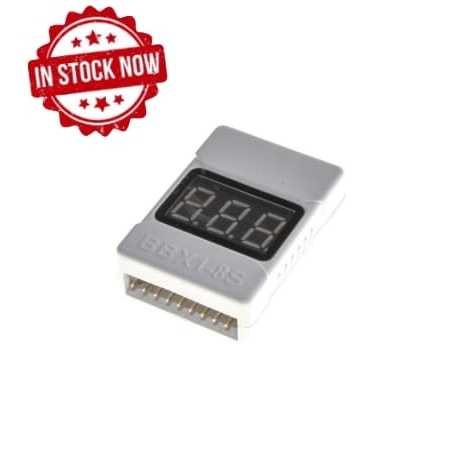 Comprobador Absima y alarma de voltaje de LiPo 4160002