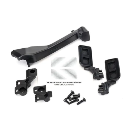 Espejos y Snorkel Traxxas TRX-4 TRX8020