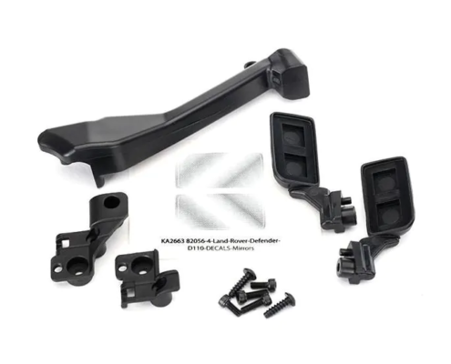 Espejos y Snorkel Traxxas TRX-4 TRX8020